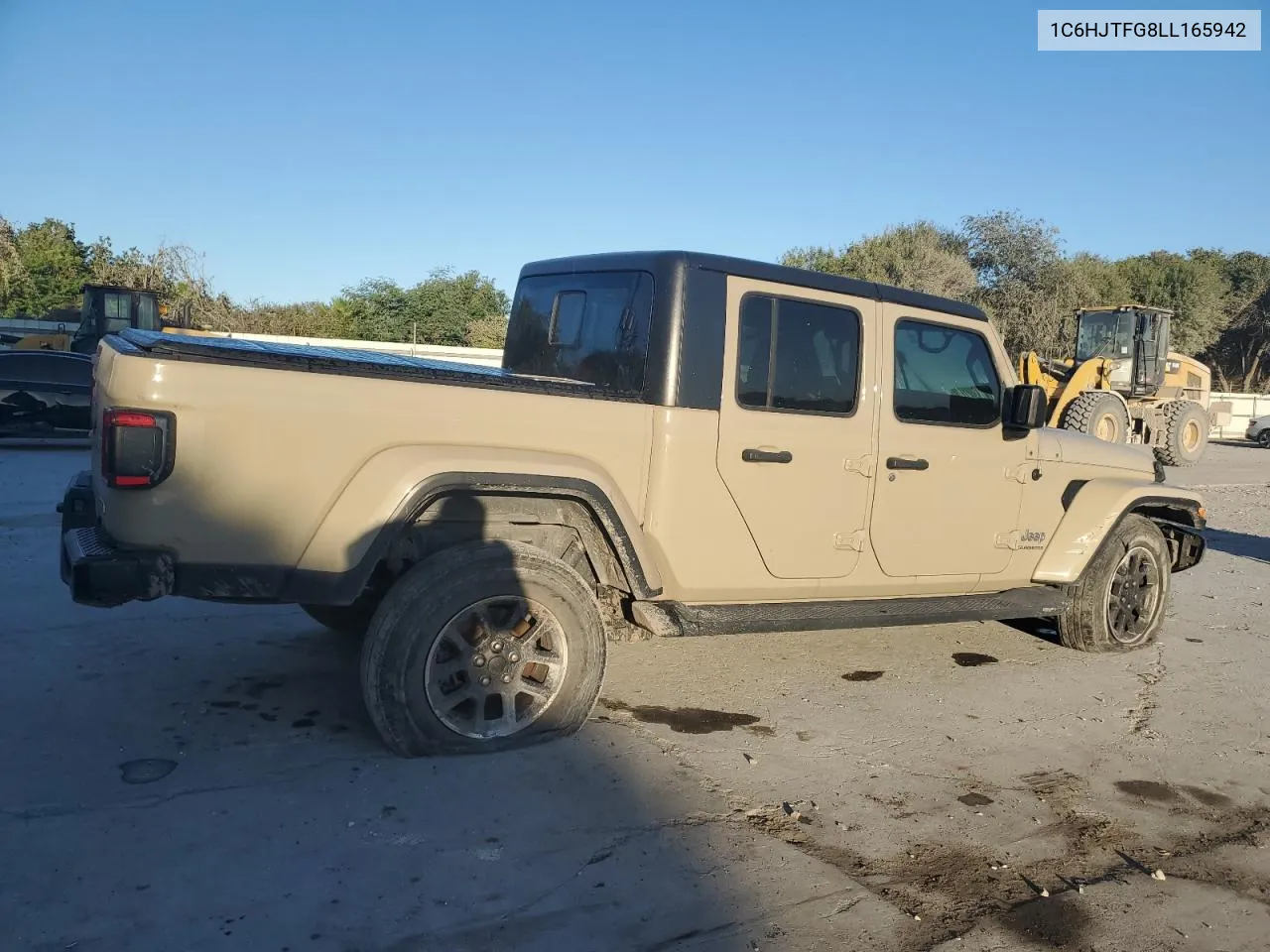 2020 Jeep Gladiator Overland VIN: 1C6HJTFG8LL165942 Lot: 77982154