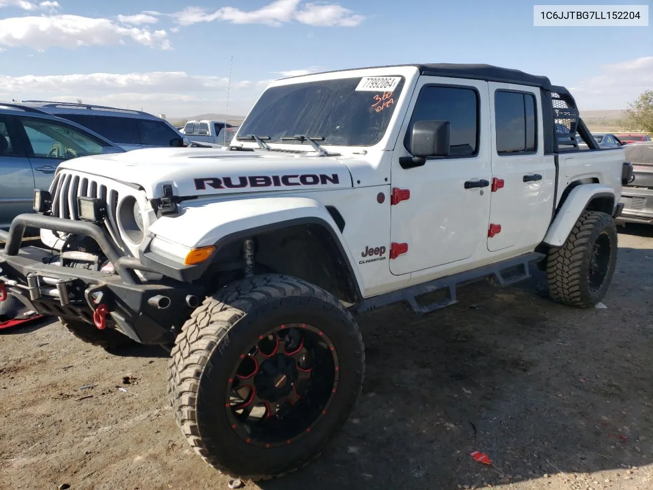 1C6JJTBG7LL152204 2020 Jeep Gladiator Rubicon