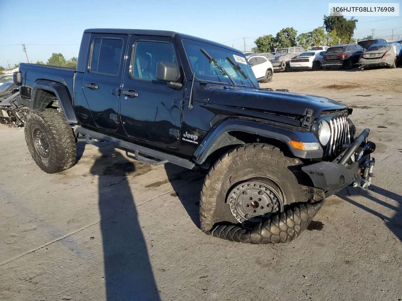 2020 Jeep Gladiator Overland VIN: 1C6HJTFG8LL176908 Lot: 78479044