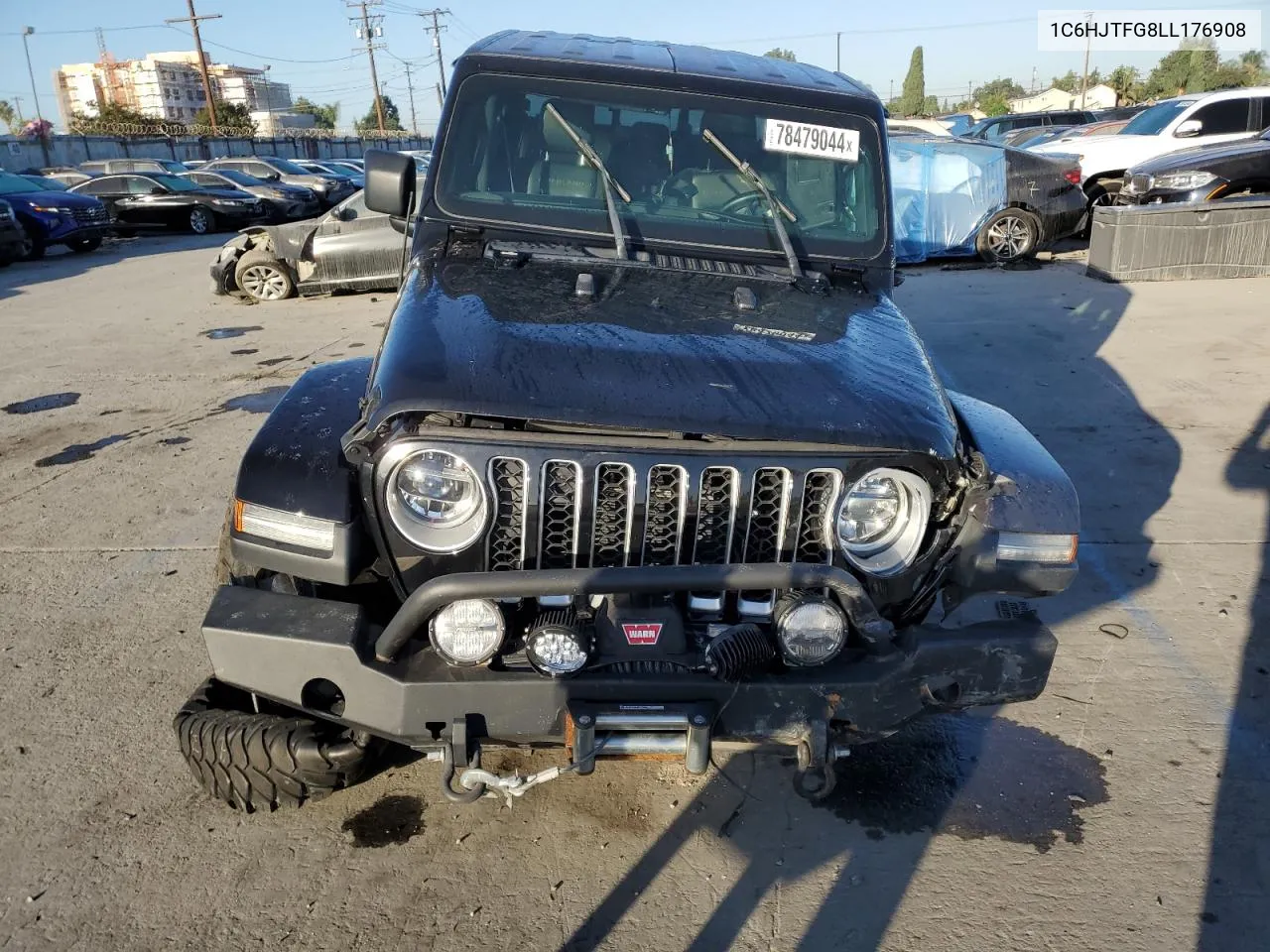 2020 Jeep Gladiator Overland VIN: 1C6HJTFG8LL176908 Lot: 78479044