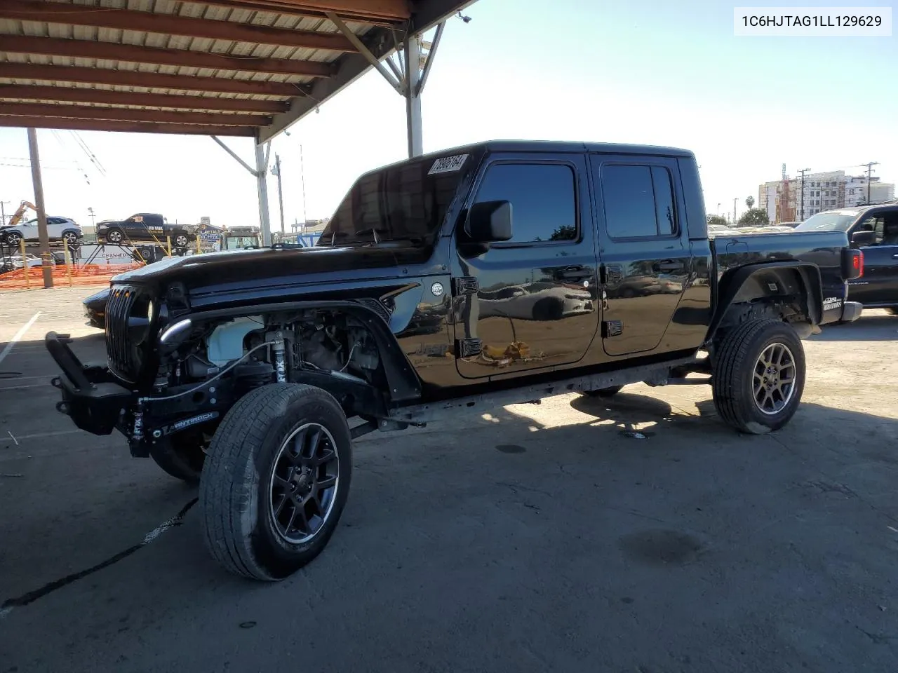 2020 Jeep Gladiator Sport VIN: 1C6HJTAG1LL129629 Lot: 78906164