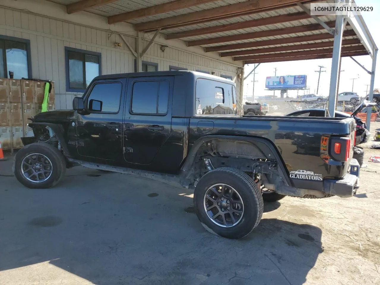 2020 Jeep Gladiator Sport VIN: 1C6HJTAG1LL129629 Lot: 78906164