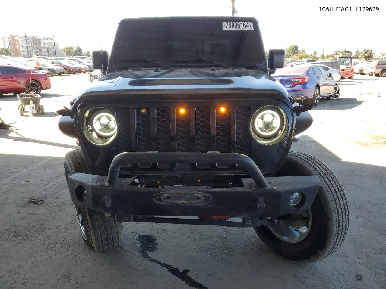 2020 Jeep Gladiator Sport VIN: 1C6HJTAG1LL129629 Lot: 78906164