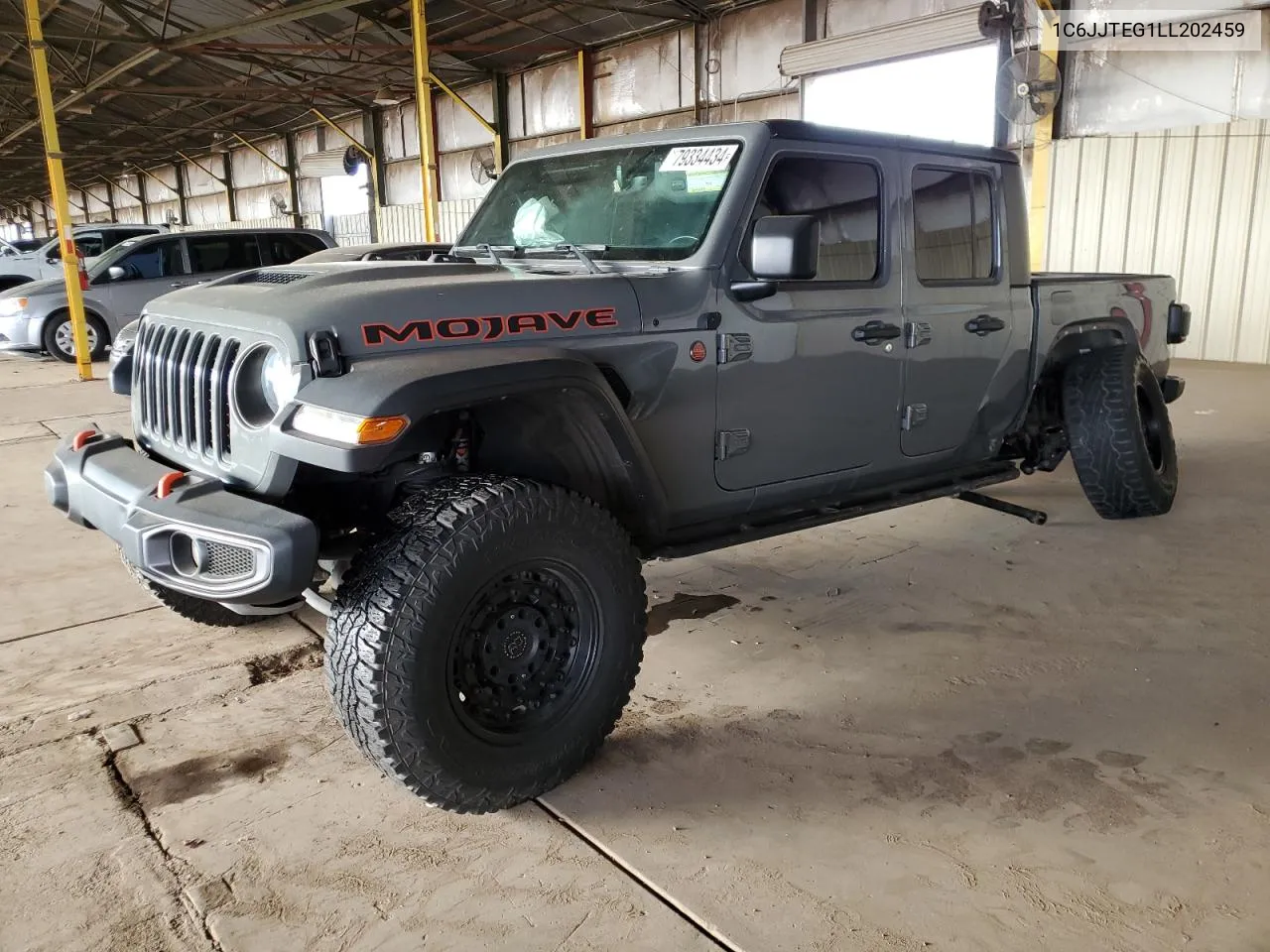 2020 Jeep Gladiator Mojave VIN: 1C6JJTEG1LL202459 Lot: 79334434