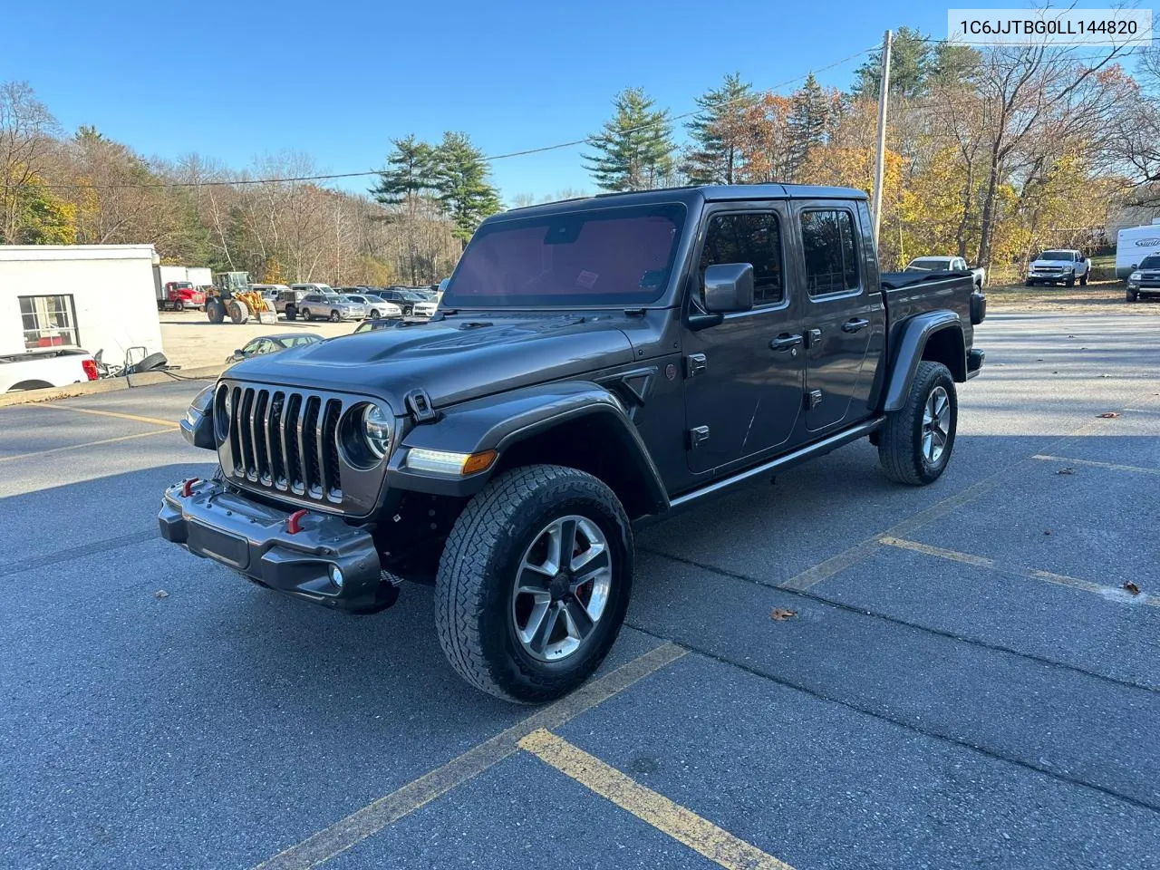 2020 Jeep Gladiator Rubicon VIN: 1C6JJTBG0LL144820 Lot: 79703954