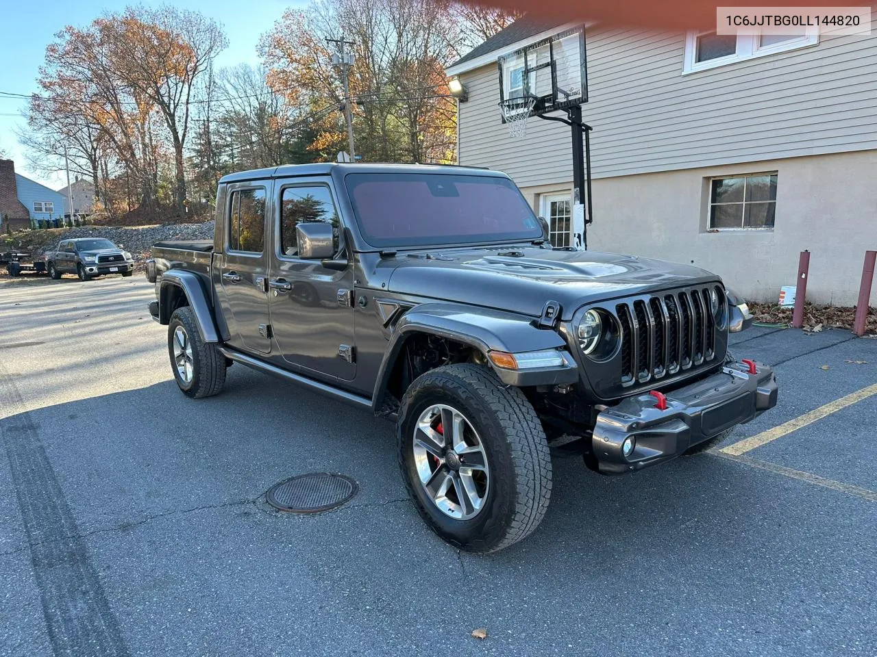 2020 Jeep Gladiator Rubicon VIN: 1C6JJTBG0LL144820 Lot: 79703954