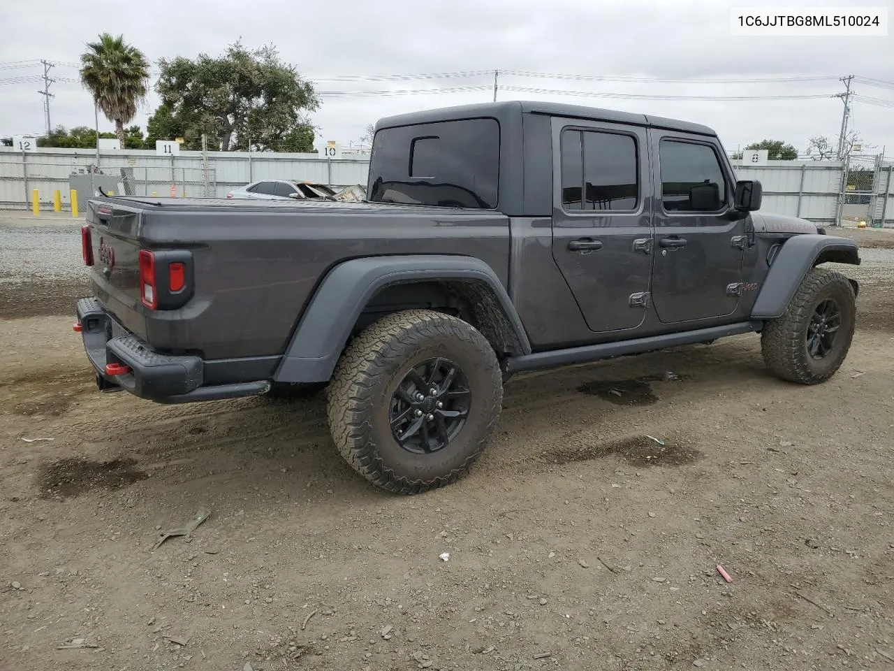 2021 Jeep Gladiator Rubicon VIN: 1C6JJTBG8ML510024 Lot: 55388464