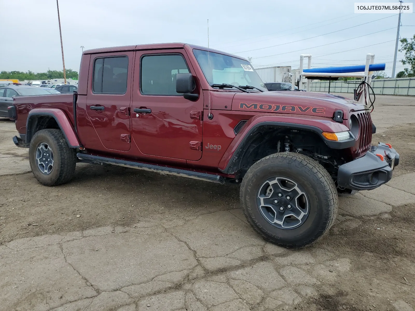 1C6JJTEG7ML584725 2021 Jeep Gladiator Mojave