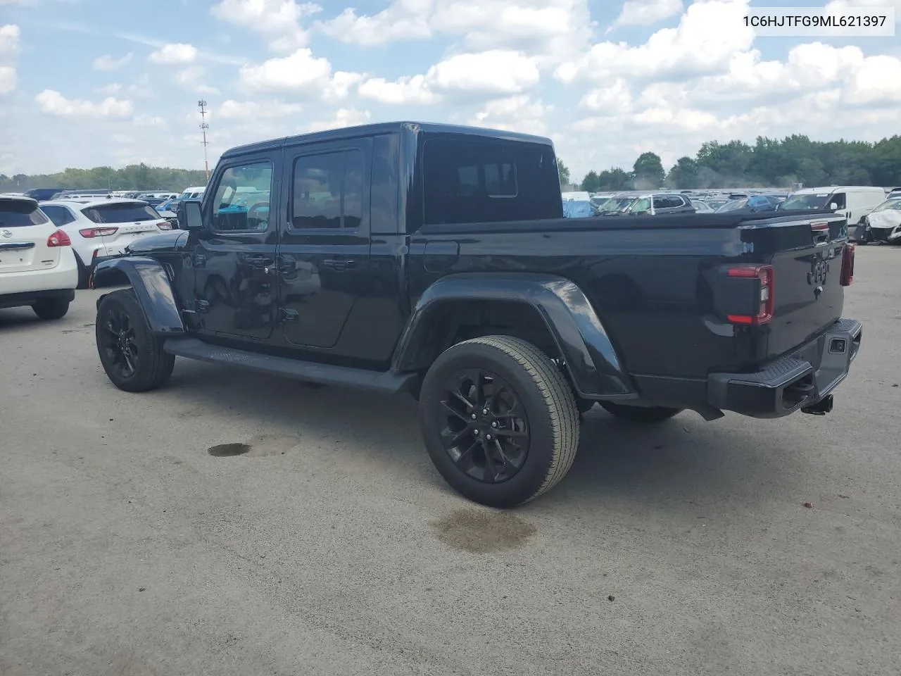 2021 Jeep Gladiator Overland VIN: 1C6HJTFG9ML621397 Lot: 61553414