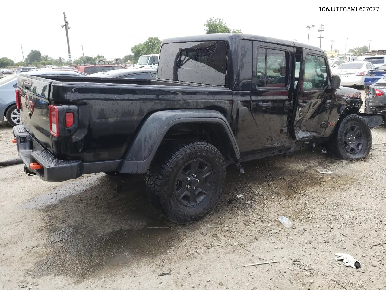 2021 Jeep Gladiator Mojave VIN: 1C6JJTEG5ML607077 Lot: 63042534