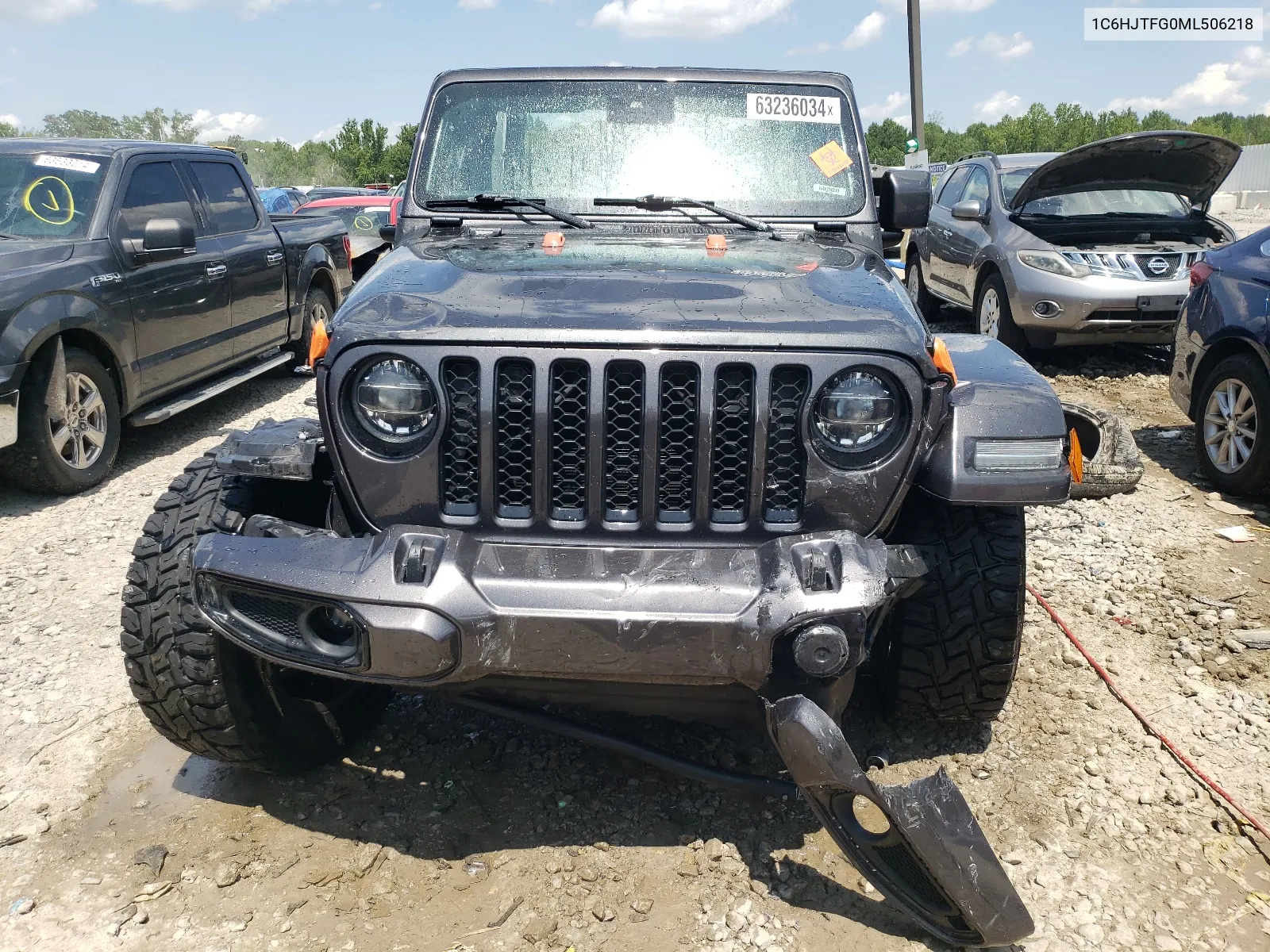 1C6HJTFG0ML506218 2021 Jeep Gladiator Overland