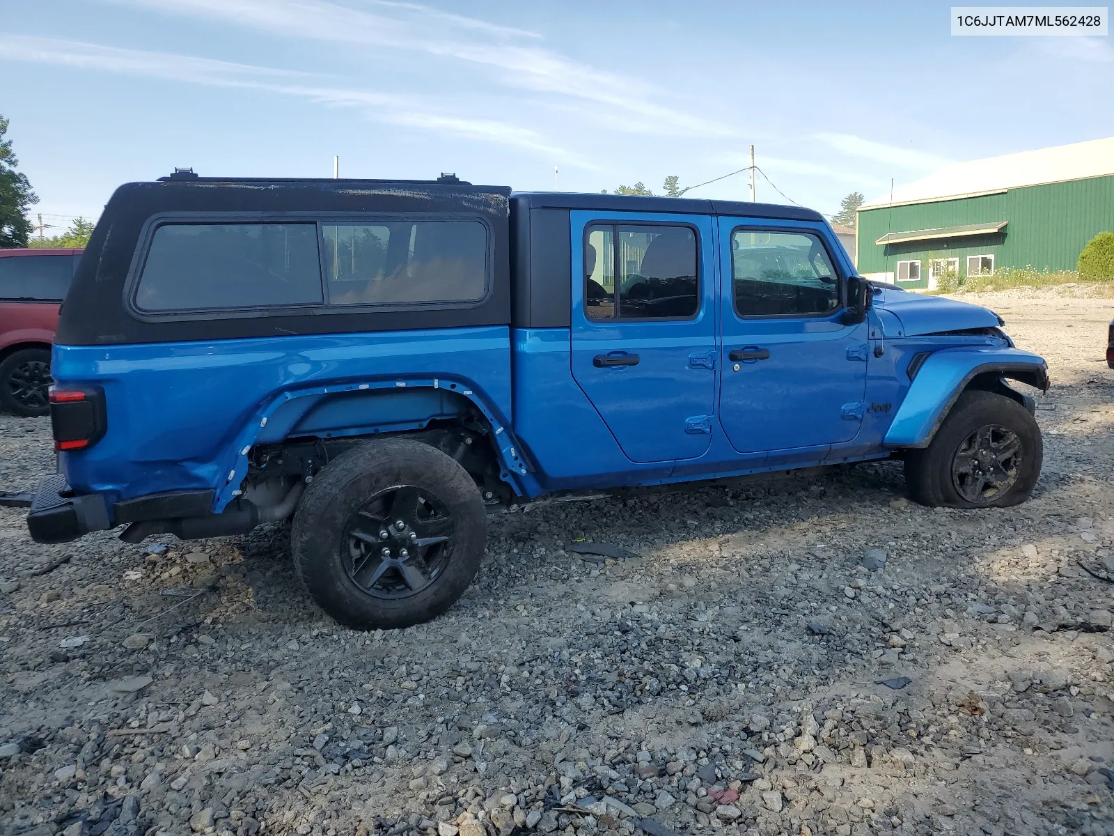 2021 Jeep Gladiator Sport VIN: 1C6JJTAM7ML562428 Lot: 63751094