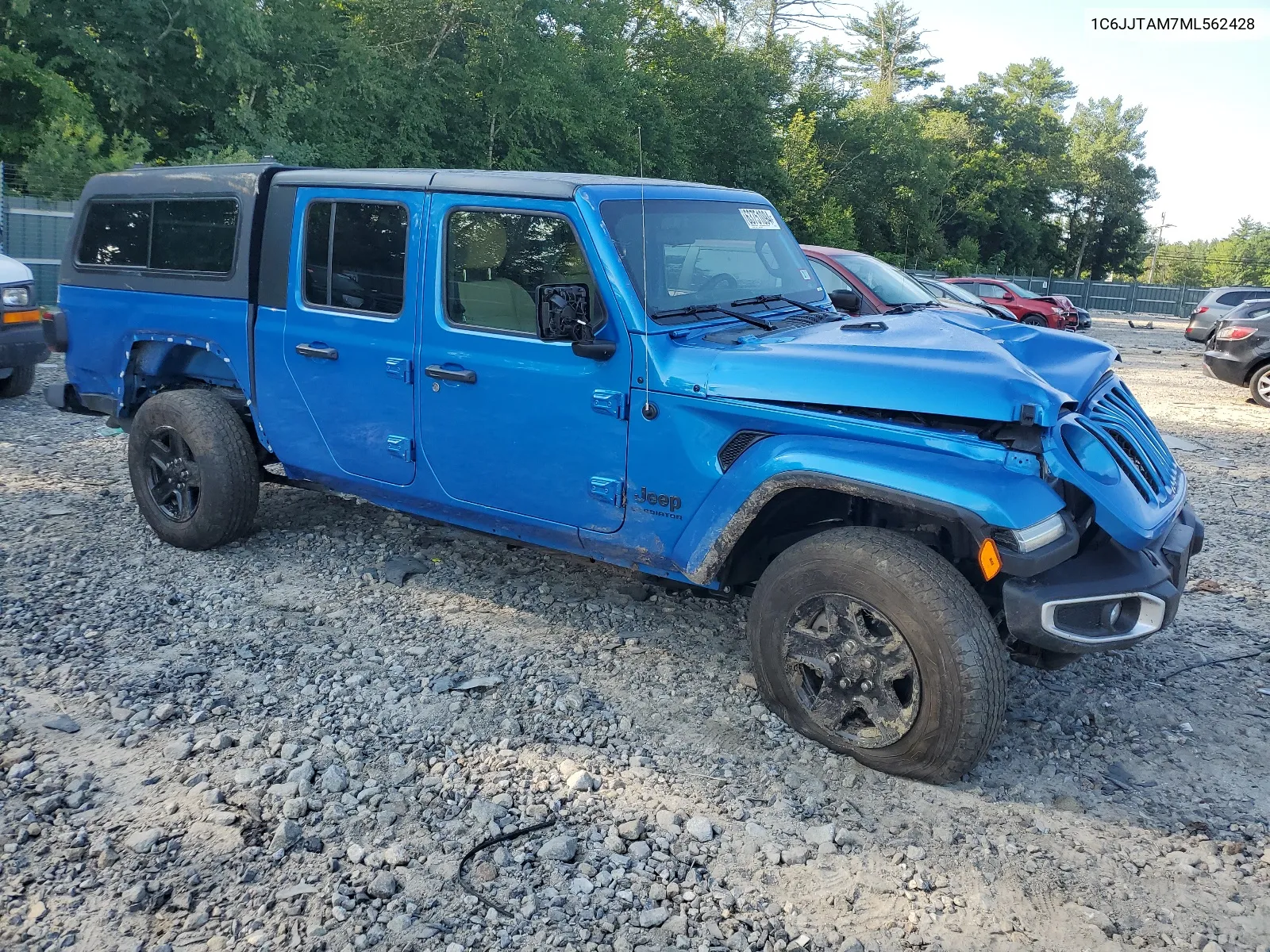 2021 Jeep Gladiator Sport VIN: 1C6JJTAM7ML562428 Lot: 63751094