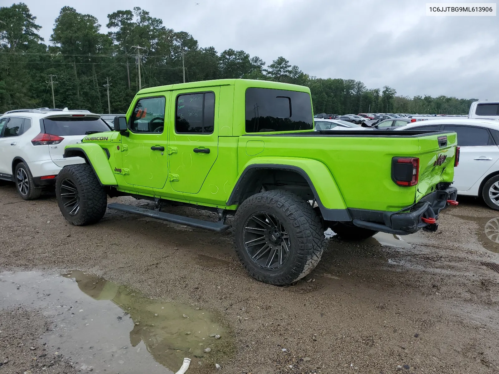 2021 Jeep Gladiator Rubicon VIN: 1C6JJTBG9ML613906 Lot: 63853394