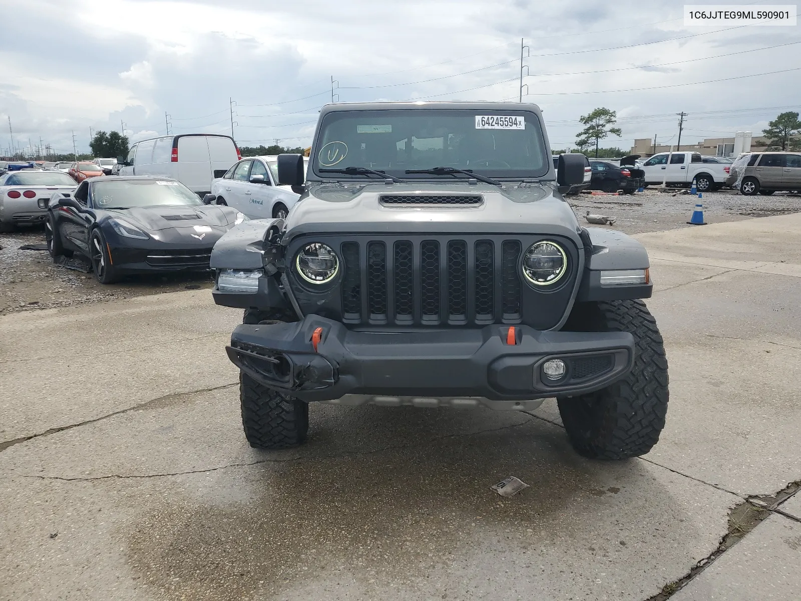 2021 Jeep Gladiator Mojave VIN: 1C6JJTEG9ML590901 Lot: 64245594