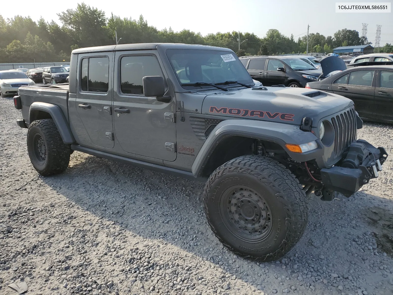 2021 Jeep Gladiator Mojave VIN: 1C6JJTEGXML586551 Lot: 65069854