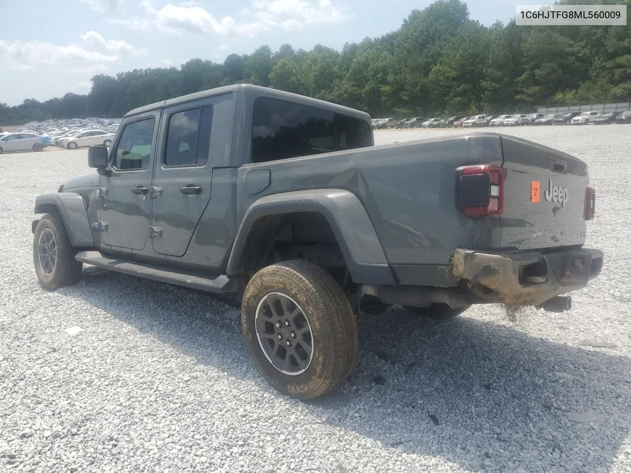 2021 Jeep Gladiator Overland VIN: 1C6HJTFG8ML560009 Lot: 66485584