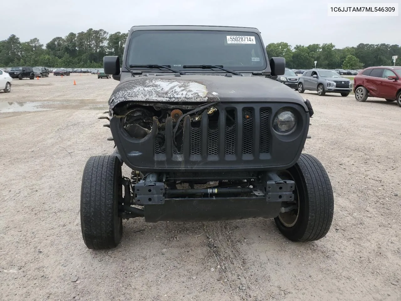 2021 Jeep Gladiator Sport VIN: 1C6JJTAM7ML546309 Lot: 67405254