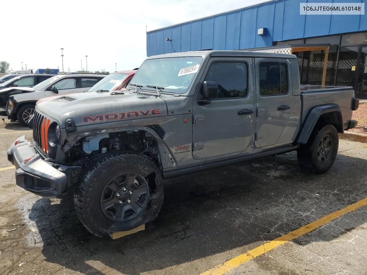 2021 Jeep Gladiator Mojave VIN: 1C6JJTEG6ML610148 Lot: 67880294