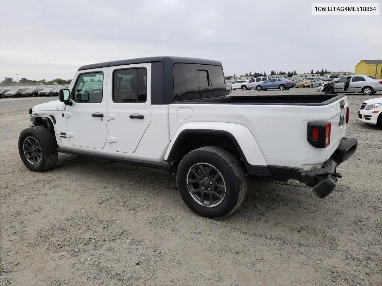 2021 Jeep Gladiator Sport VIN: 1C6HJTAG4ML518864 Lot: 68282134