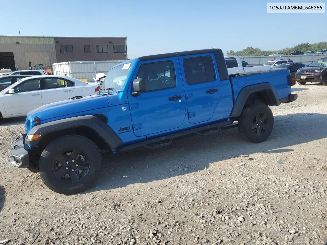 2021 Jeep Gladiator Sport VIN: 1C6JJTAM5ML546356 Lot: 68625434