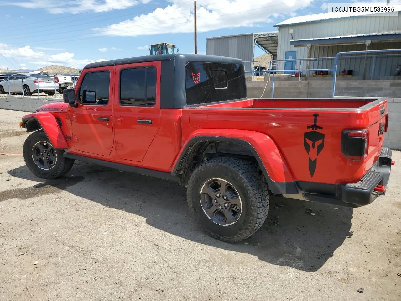 2021 Jeep Gladiator Rubicon VIN: 1C6JJTBG5ML583996 Lot: 69437714