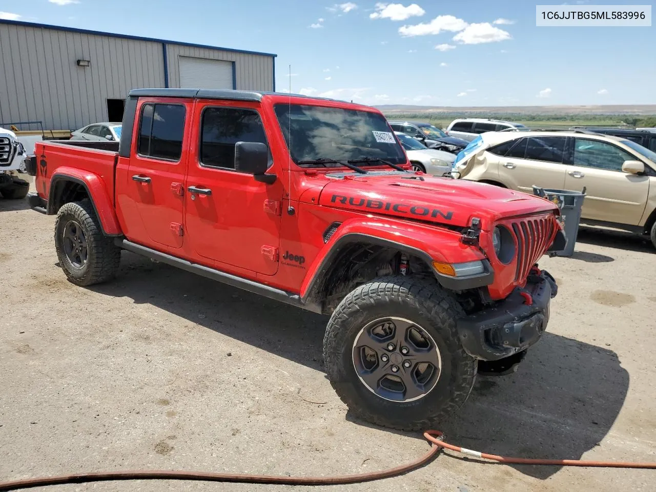 2021 Jeep Gladiator Rubicon VIN: 1C6JJTBG5ML583996 Lot: 69437714