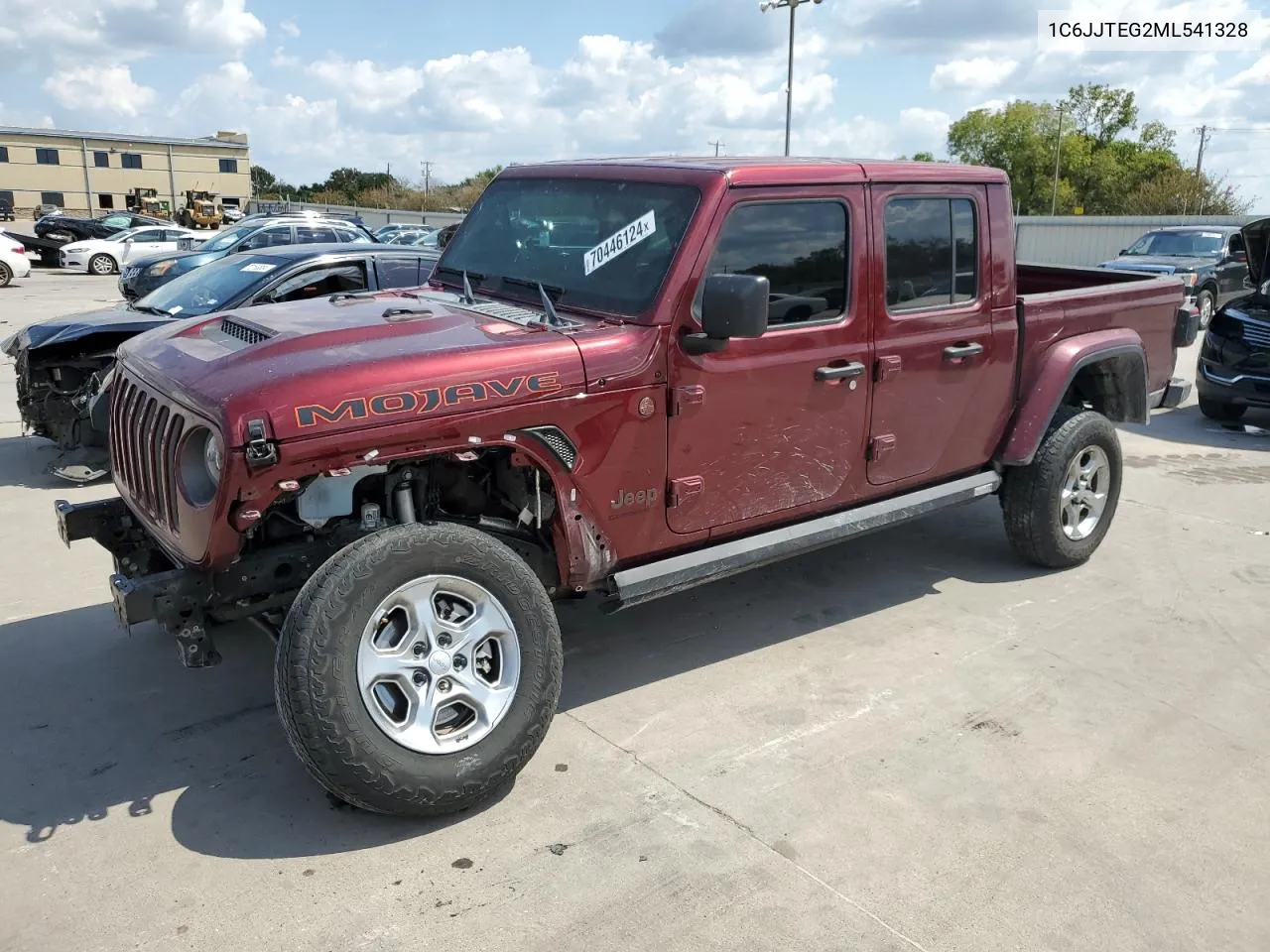 2021 Jeep Gladiator Mojave VIN: 1C6JJTEG2ML541328 Lot: 70446124