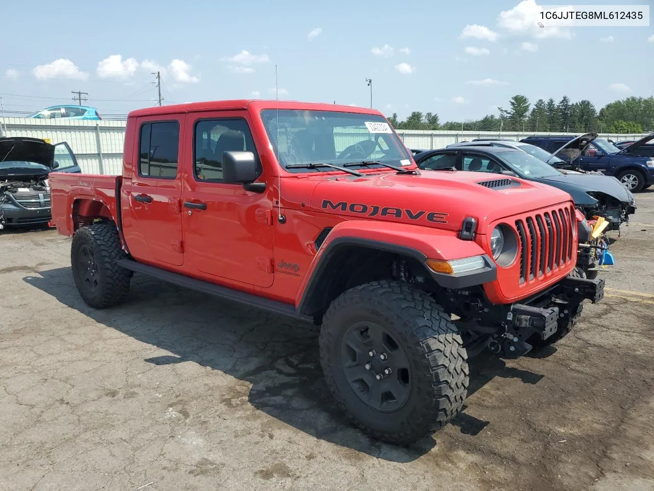 2021 Jeep Gladiator Mojave VIN: 1C6JJTEG8ML612435 Lot: 70632914