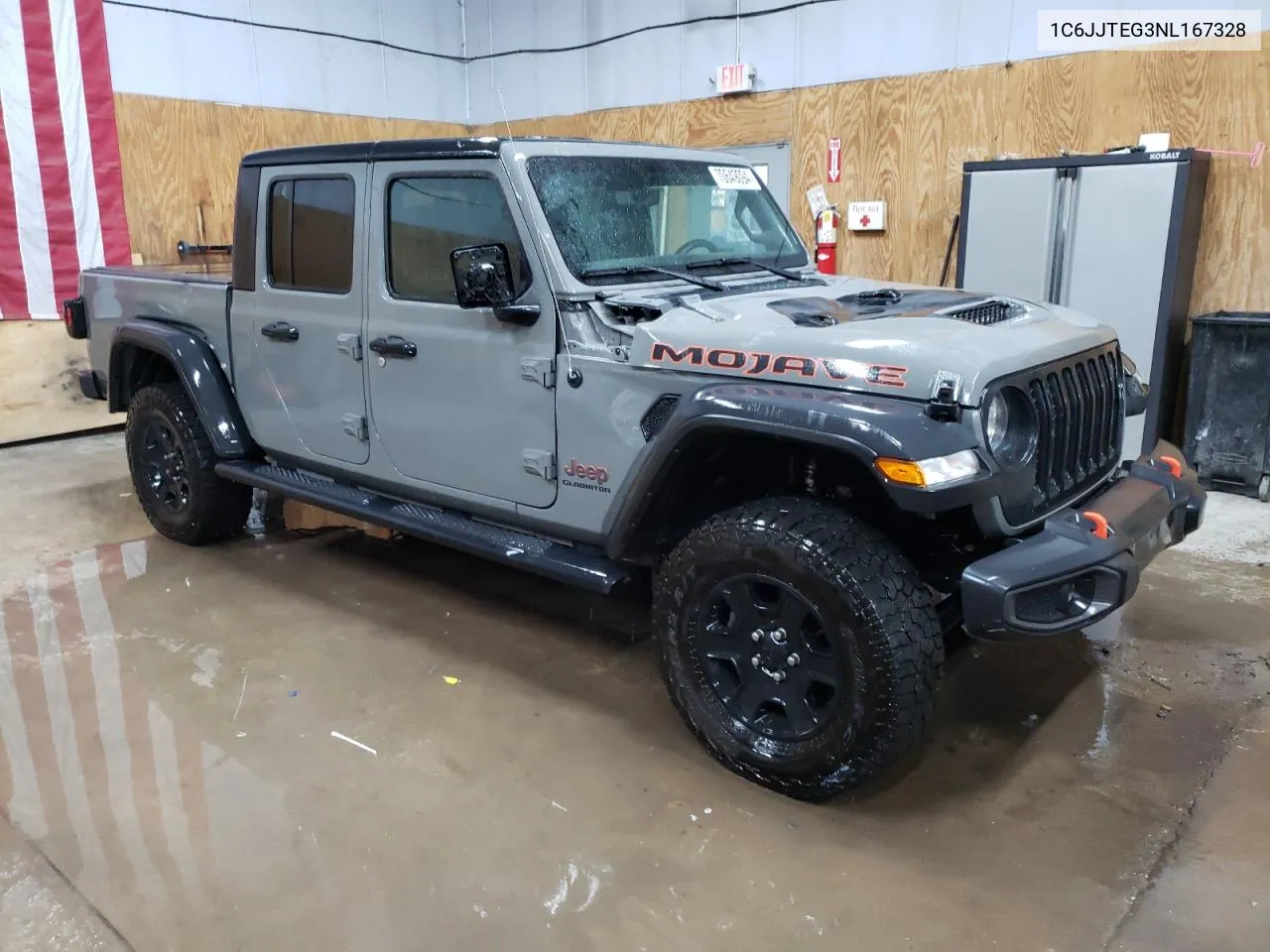 2021 Jeep Gladiator Mojave VIN: 1C6JJTEG3NL167328 Lot: 70649094