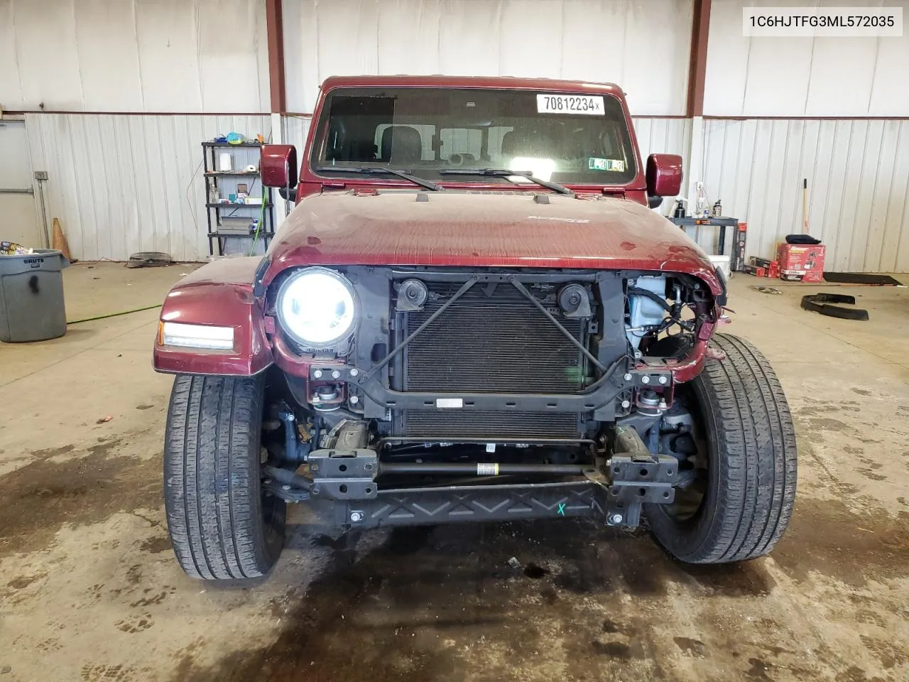 1C6HJTFG3ML572035 2021 Jeep Gladiator Overland