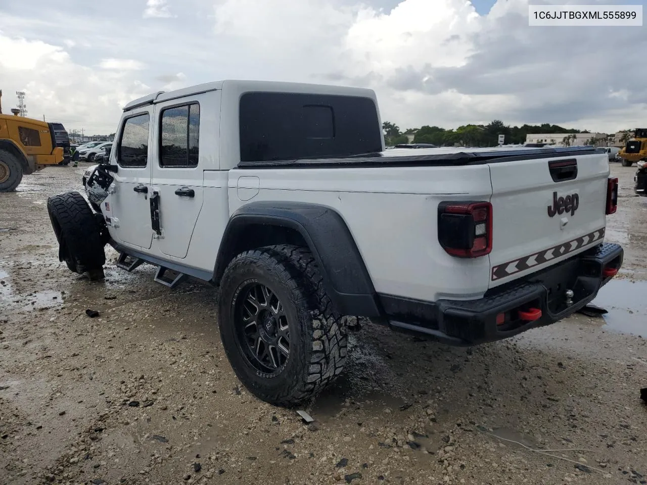 2021 Jeep Gladiator Rubicon VIN: 1C6JJTBGXML555899 Lot: 71003964