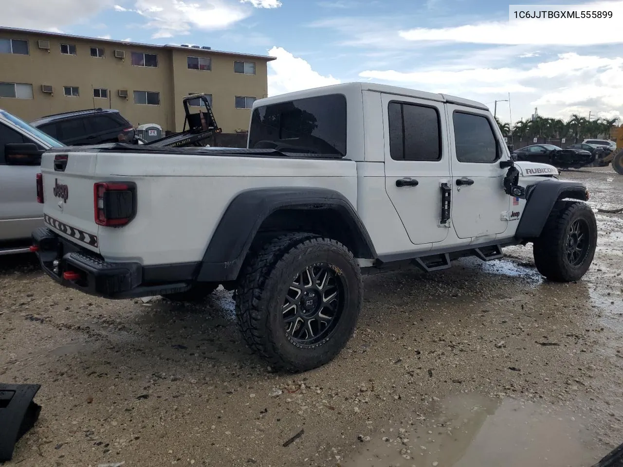 2021 Jeep Gladiator Rubicon VIN: 1C6JJTBGXML555899 Lot: 71003964