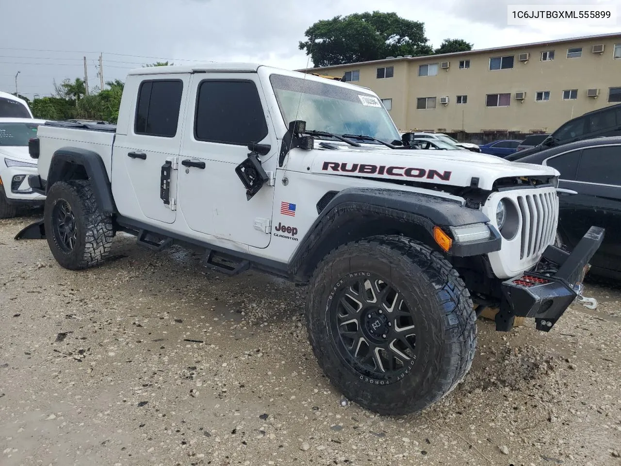 2021 Jeep Gladiator Rubicon VIN: 1C6JJTBGXML555899 Lot: 71003964