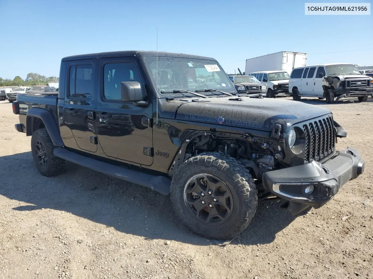 2021 Jeep Gladiator Sport VIN: 1C6HJTAG9ML621956 Lot: 71380464