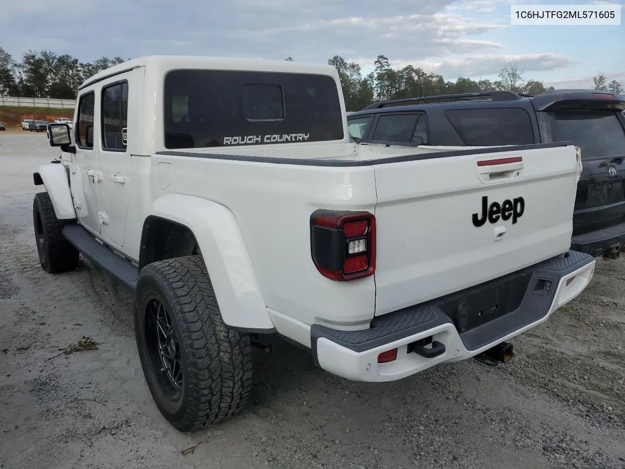 2021 Jeep Gladiator Overland VIN: 1C6HJTFG2ML571605 Lot: 71400584