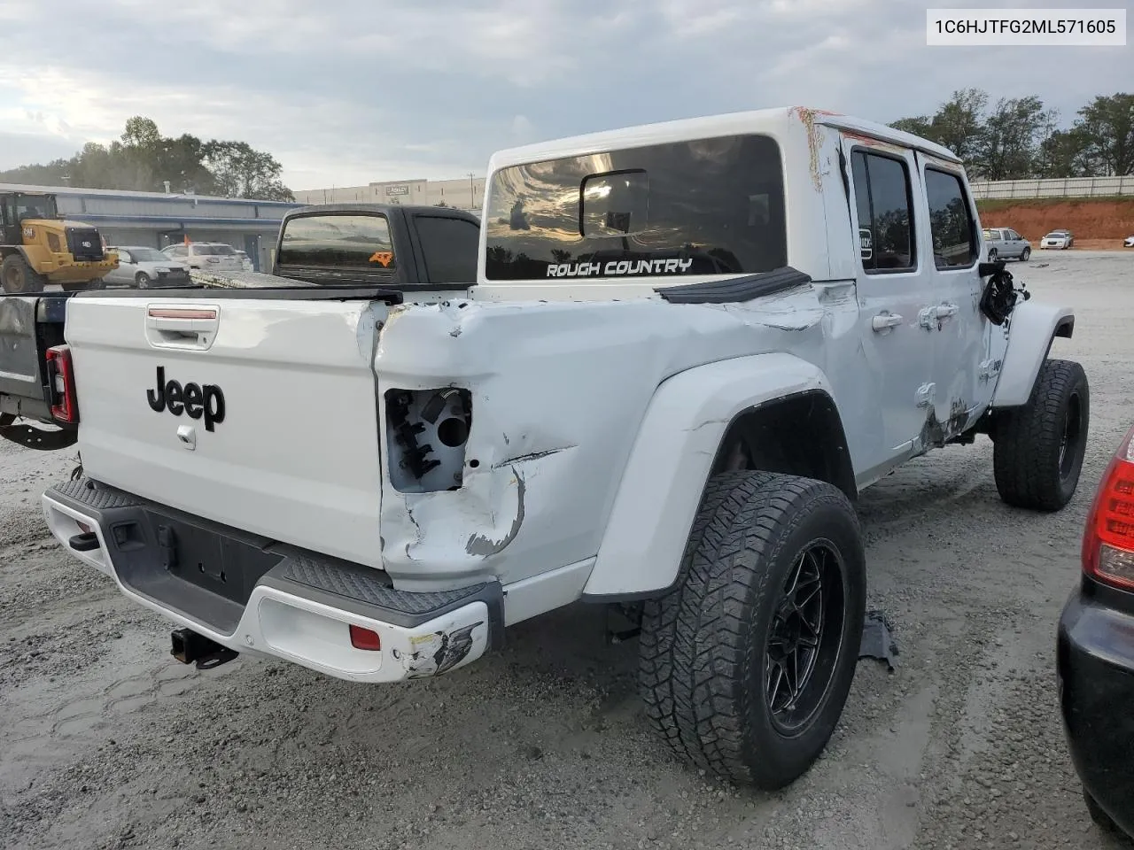 2021 Jeep Gladiator Overland VIN: 1C6HJTFG2ML571605 Lot: 71400584