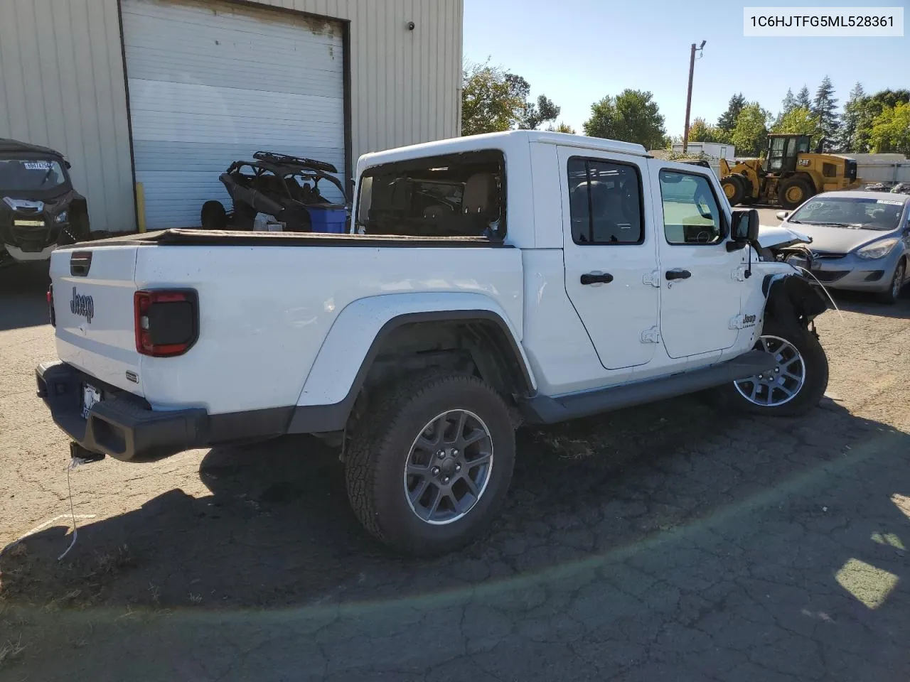 2021 Jeep Gladiator Overland VIN: 1C6HJTFG5ML528361 Lot: 72804234