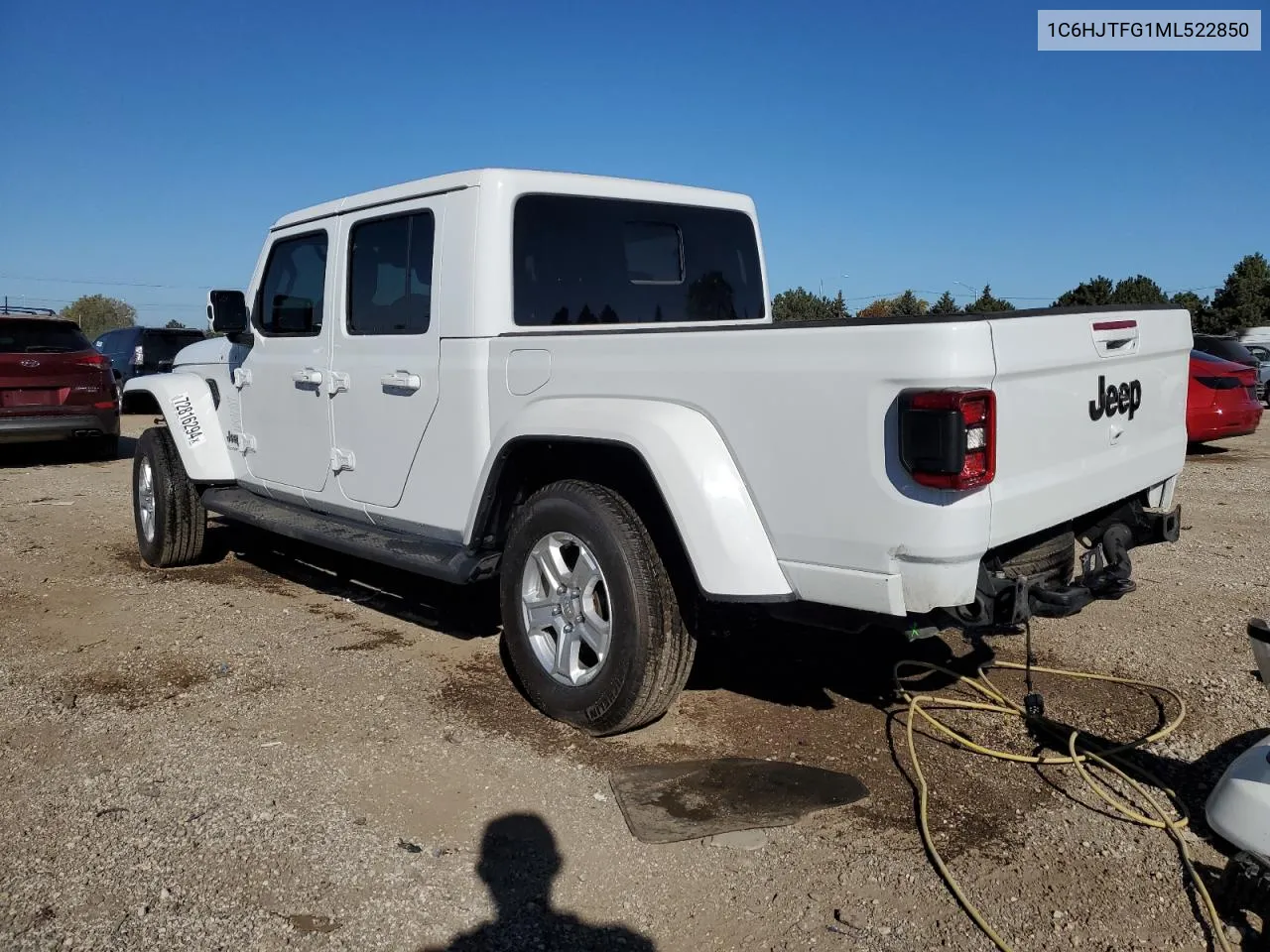 2021 Jeep Gladiator Overland VIN: 1C6HJTFG1ML522850 Lot: 72816294