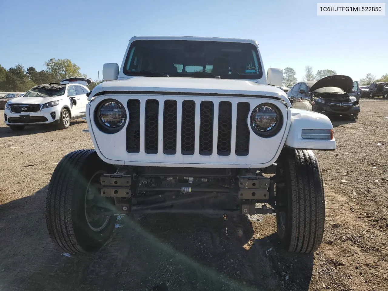 2021 Jeep Gladiator Overland VIN: 1C6HJTFG1ML522850 Lot: 72816294