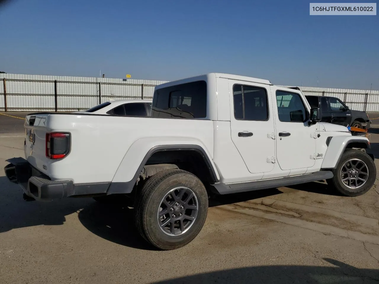 2021 Jeep Gladiator Overland VIN: 1C6HJTFGXML610022 Lot: 73112604