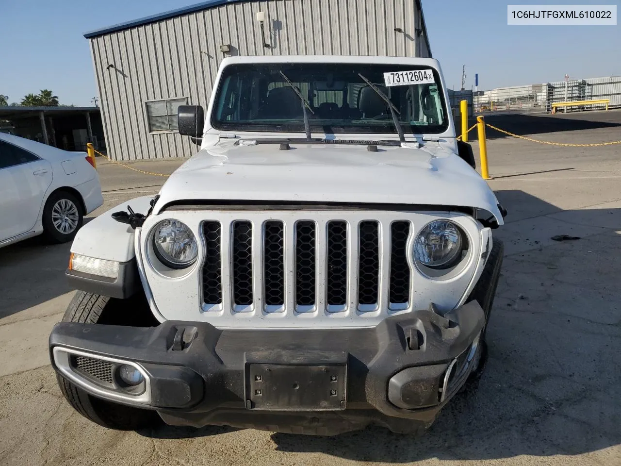 2021 Jeep Gladiator Overland VIN: 1C6HJTFGXML610022 Lot: 73112604