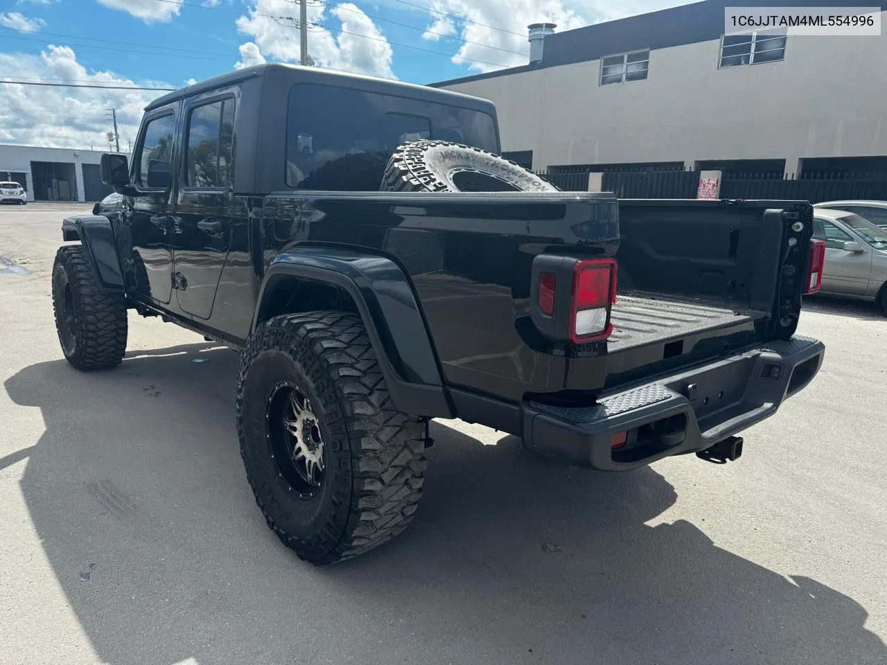 2021 Jeep Gladiator Sport VIN: 1C6JJTAM4ML554996 Lot: 73221794