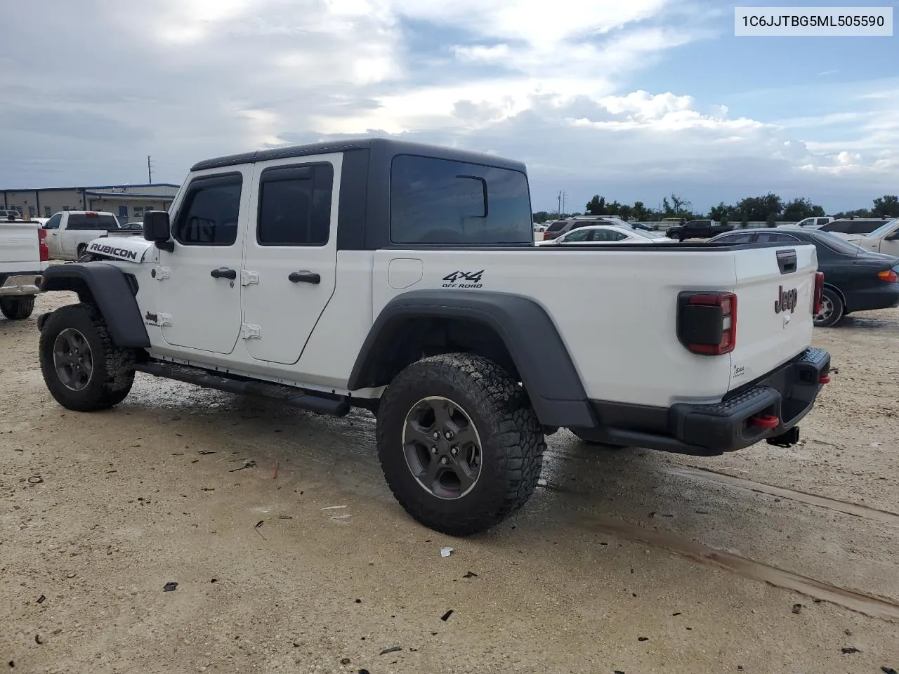 2021 Jeep Gladiator Rubicon VIN: 1C6JJTBG5ML505590 Lot: 73324014