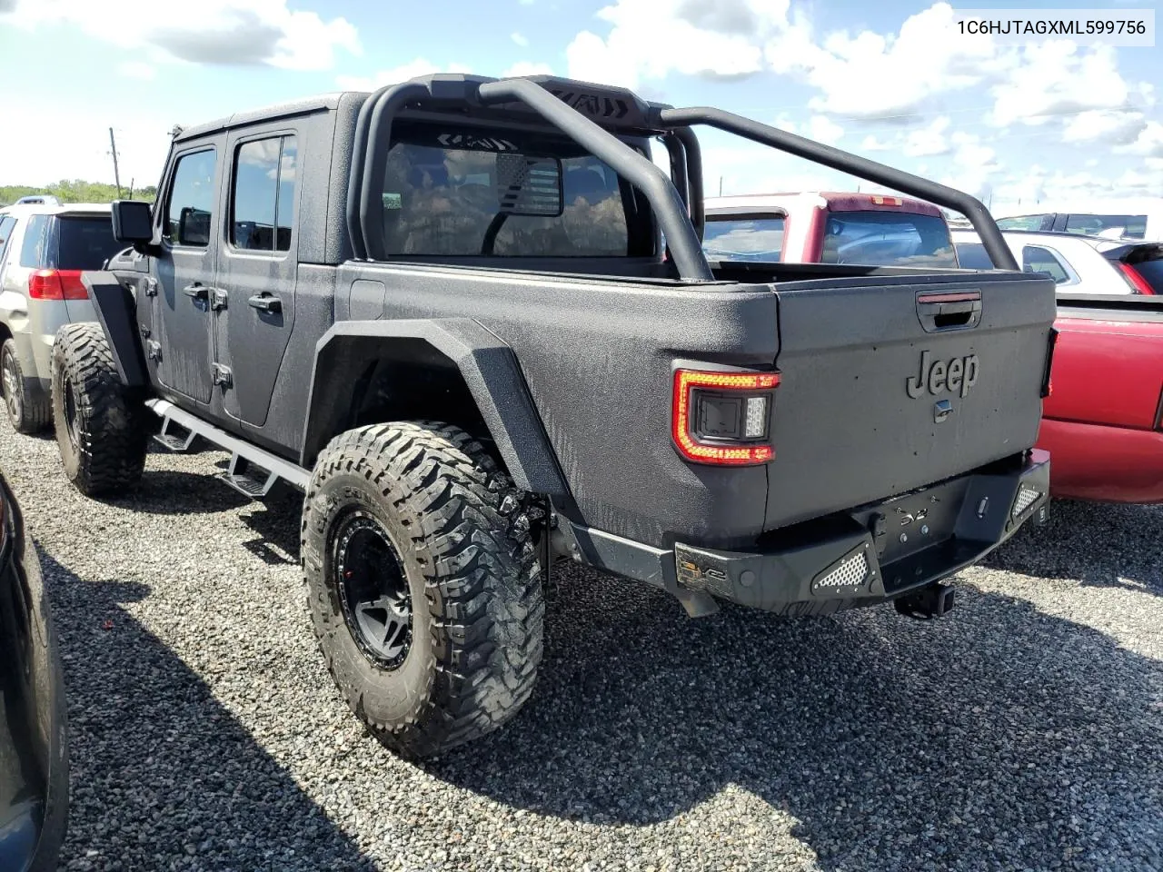 2021 Jeep Gladiator Sport VIN: 1C6HJTAGXML599756 Lot: 73791544