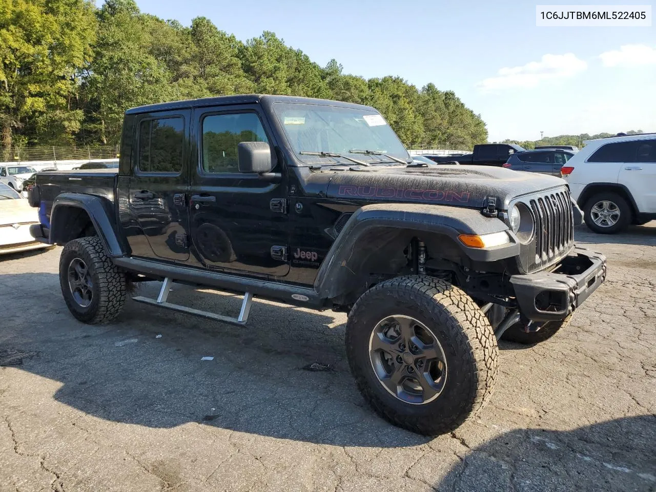 2021 Jeep Gladiator Rubicon VIN: 1C6JJTBM6ML522405 Lot: 73880024