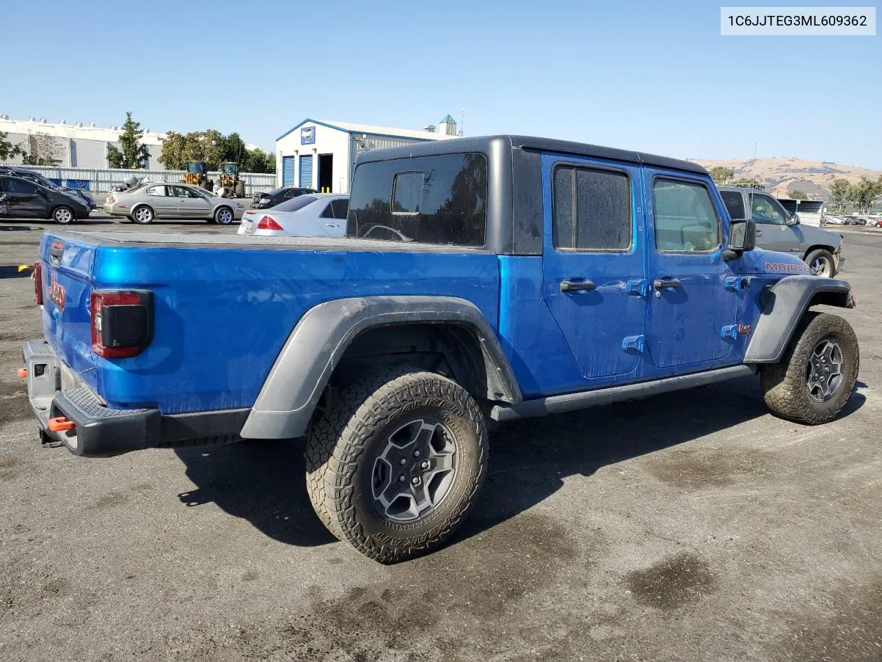 2021 Jeep Gladiator Mojave VIN: 1C6JJTEG3ML609362 Lot: 74037374