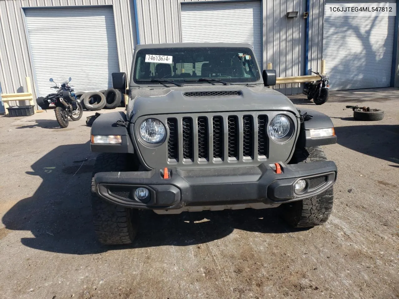 2021 Jeep Gladiator Mojave VIN: 1C6JJTEG4ML547812 Lot: 74613674