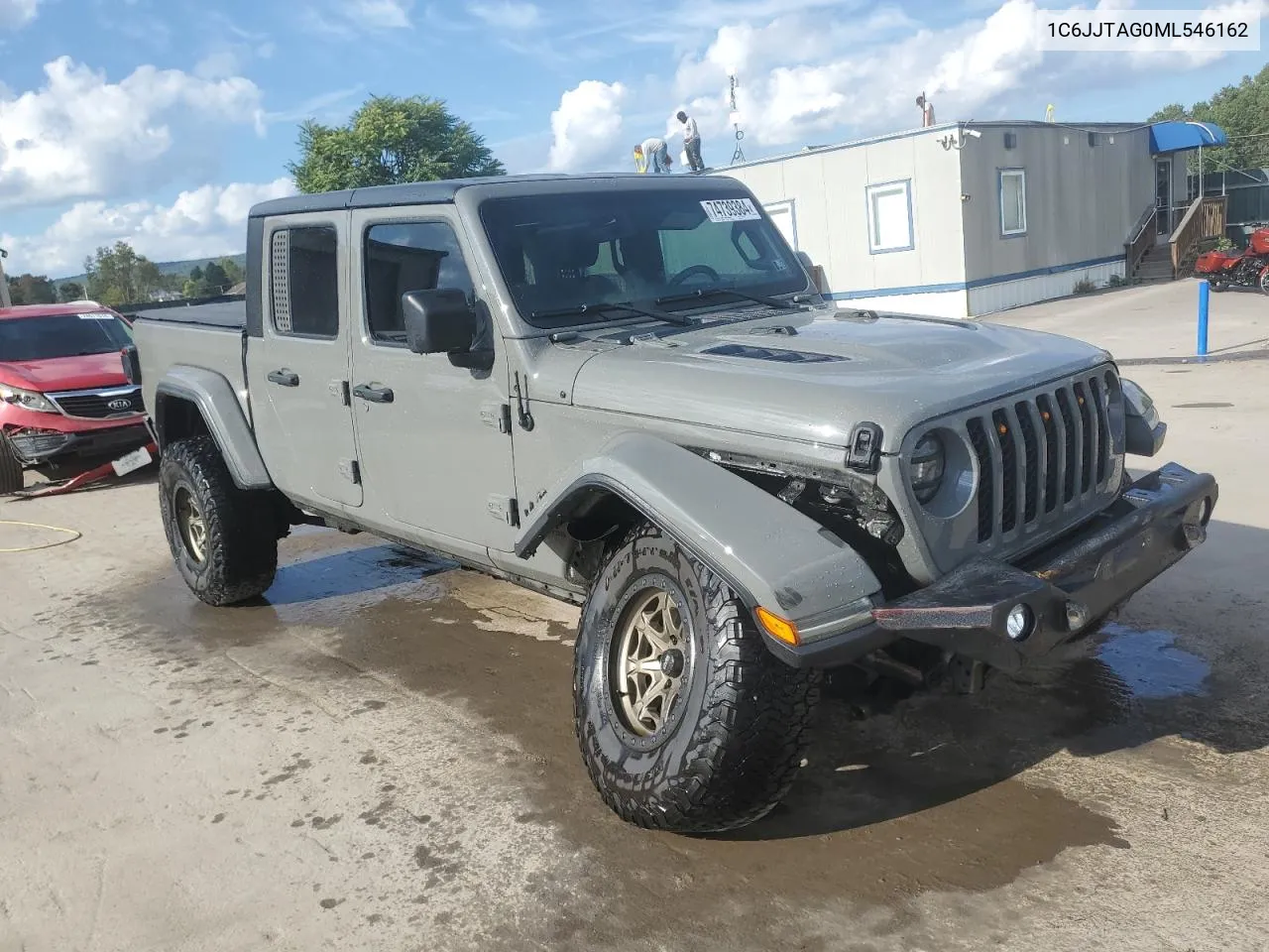 2021 Jeep Gladiator Sport VIN: 1C6JJTAG0ML546162 Lot: 74739384