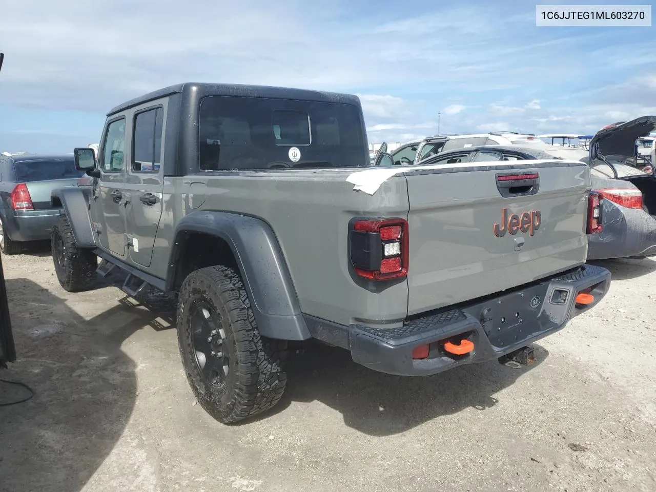 2021 Jeep Gladiator Mojave VIN: 1C6JJTEG1ML603270 Lot: 75561164